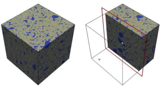 Figure 3.15: Realization of porous space using data from WA method (union of 10 independent excursions).