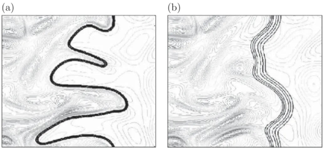 Figure 3.2 - Direct Numerical Simulation of ﬂame/turbulence interactions by Angelberger et al