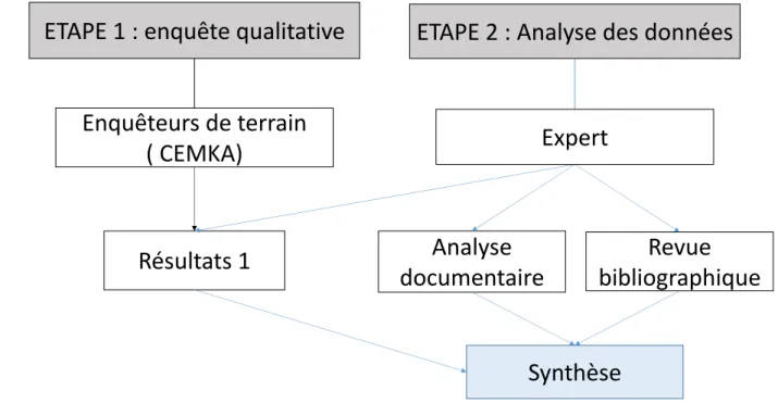 Figure 1: Processus méthodologique 
