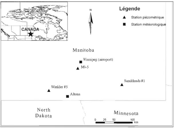 Figure  1.4 Région  du  Manitoba  (MB) 