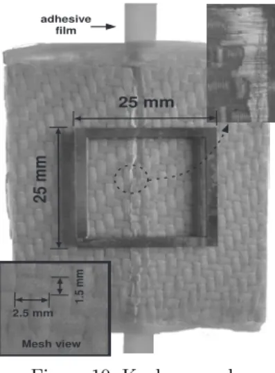 Figure 10. Kevlar sample