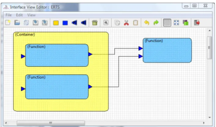 Figure 2: Interface view editor
