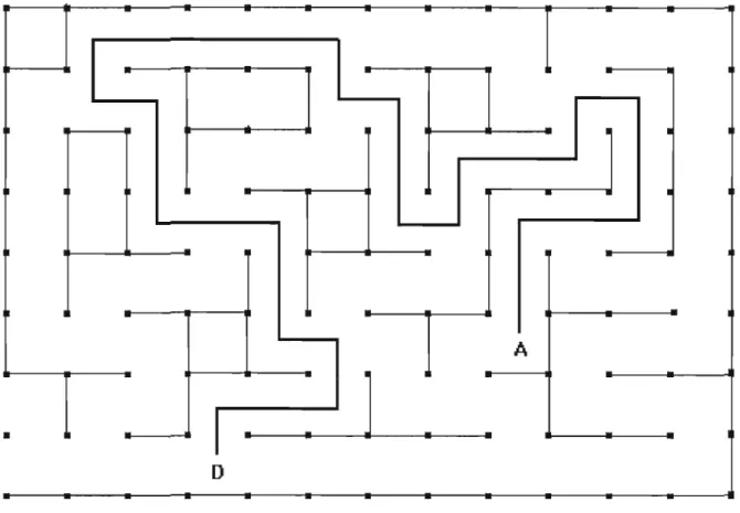 Figure 4.  Map  learning task:  stimulus   -•  •  - •  1  •    -1 D  :  :  ]  -•   -•  A 