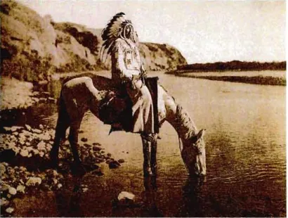 Figure 2.5  Edward S.  Curtis, Bow River - Blackfoot (Volume  XVIII). 