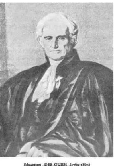 Figure 4 – Portrait de Sébastien Comte Des Guidi
