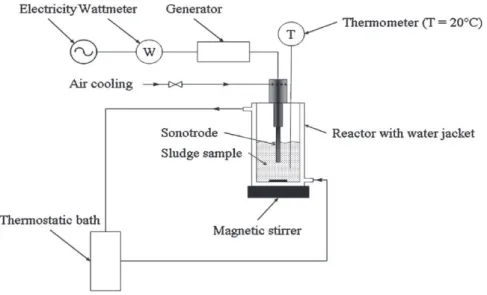 Fig. 1. Ultrasonic set-up.