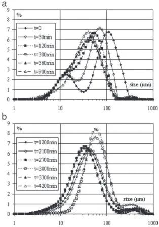 Fig. 7. Micrograph of a compacted starch agglomerate.