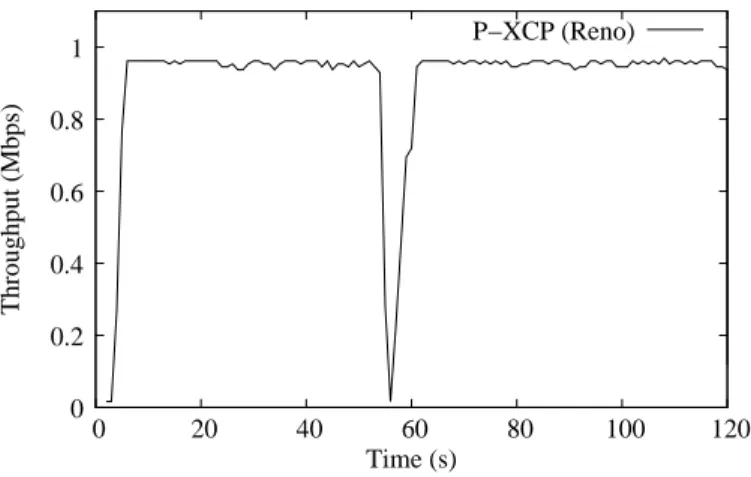 Fig. 1. Satellite network isolated with XCP PEPs.