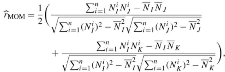 Table 3 Means and standard deviations of the estimated correlation coefficients for the two classes “Pixels affected by a change” (white pixels in the mask shown in Fig
