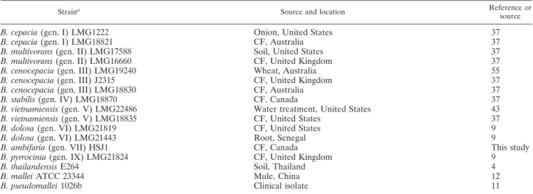 TABLE 2. Primers used in this study