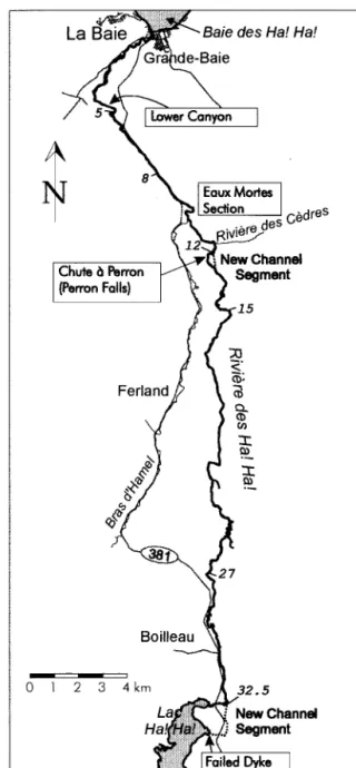 Figure 1. Forty-eight hour precipitation totals for eastern Quebec, Canada, from 8:00 a.m