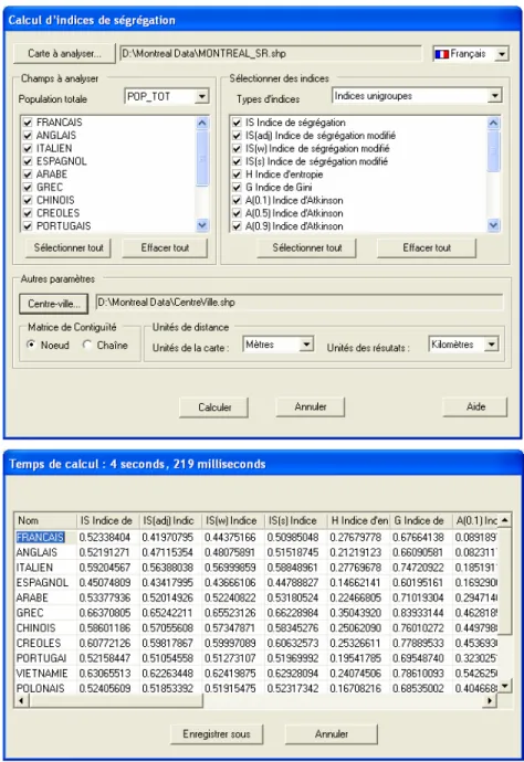 Figure 3 : L’interface de l’application C#.Net 