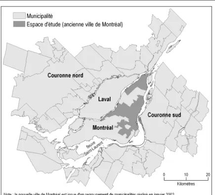 Figure 1 : Localisation de l’espace d’étude 