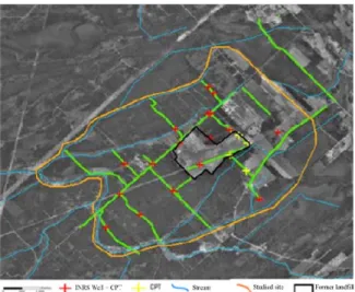 Figure 1 Location of the study area (Tremblay et al., 2008). 
