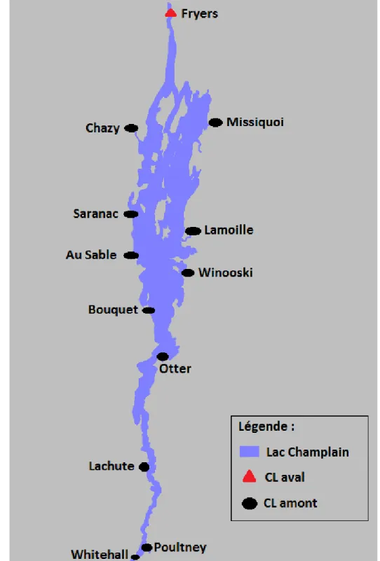 Figure 4. Conditions limites (localisation géographique) 