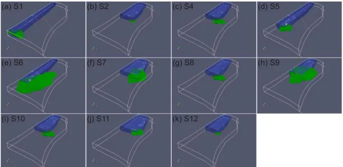 Figure 6. Panache de saturation en CO 2  après 5 ans d’injection et 1000 ans de propagation