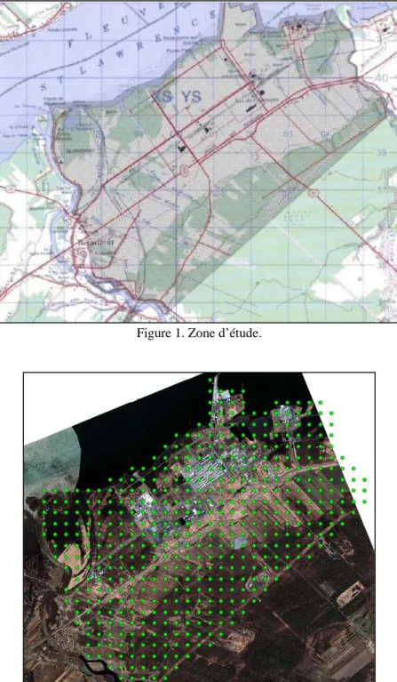 Figure 1. Zone d’étude. 