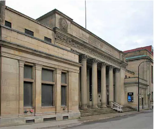 Fig. 11 : L’ancienne bourse de Montréal en 2008. À l’extrême droite, le Curb Market. 