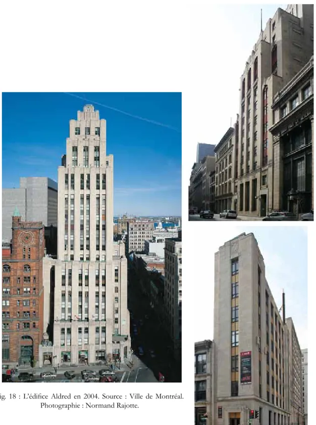 Fig. 18 : L’édifice Aldred en 2004. Source : Ville de Montréal. 