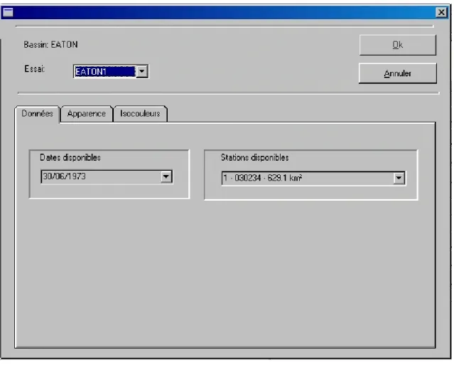Figure 1.37 La boîte de dialogue des options des graphiques spatiales