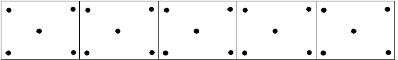 Figure 1. Example of stimuli from the Five-Point test. 