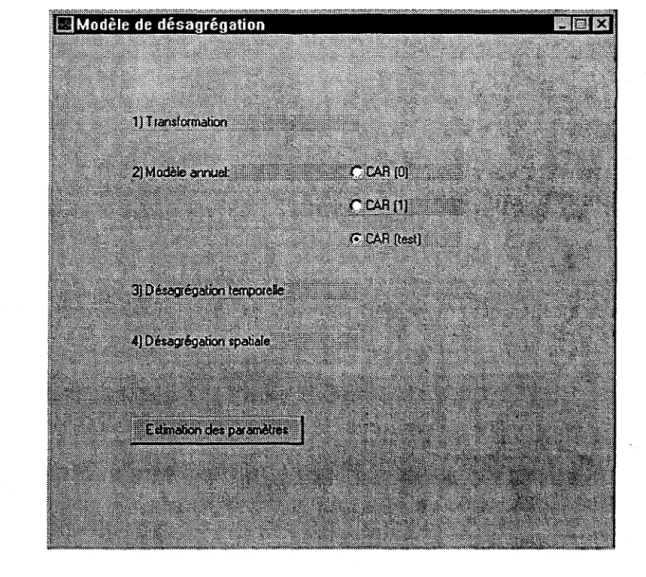 Figure 2.6  Fenêtre du module  4 