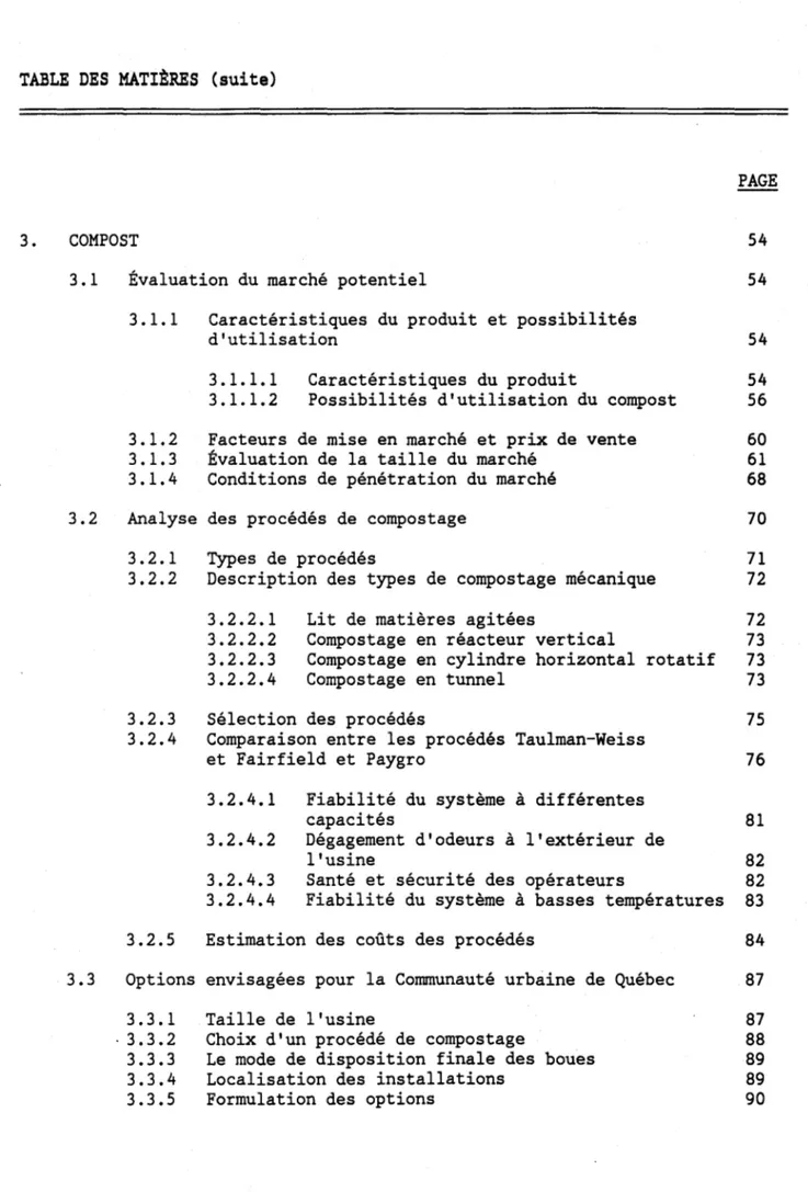 TABLE  DES  MATIÈRES  (suite) 