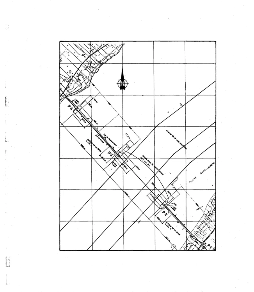 Figure  5.1:  Description  technique  du  projet  - axe  Bois-des-Hurons 