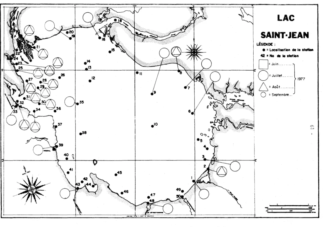 Figure  4.  1  .Température: stations  ci.  ce  paramètre  dépassait  généralement  10  norme  20.0° C  pendant  un  ou  plusieurs  mois  durant  l'été  1977