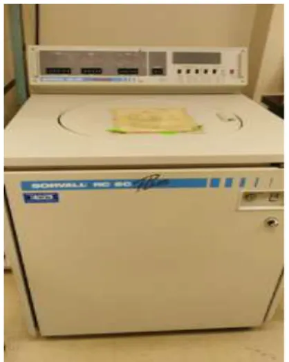 Figure 3: La centrifugeuse du laboratoire 