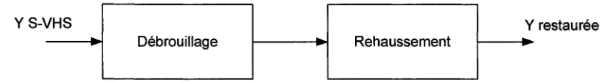 Figure 3-1. Schema general pour restaurer la luminance 