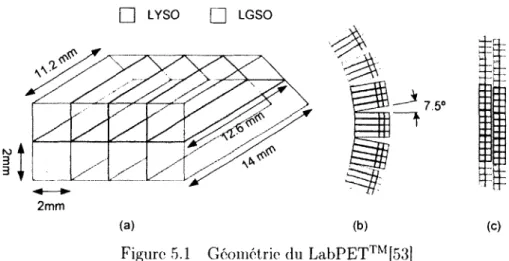 Figure  5.1  G éom étrie  du  L a b P E T ™ [53]