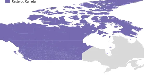 Tableau 2.4 Description : le reste du Canada 