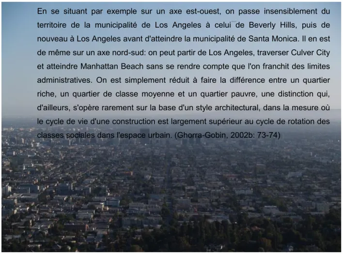 Figure 1 : Los Angeles, grande campagne urbanisée 