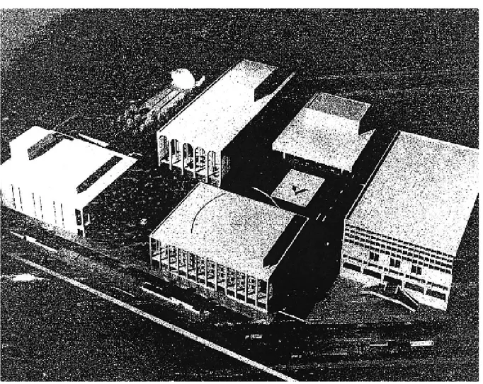 Figure 33 Maquette pour le Lincoln Center for the Performing Arts  (Source : Young, 22 septembre 1963) 