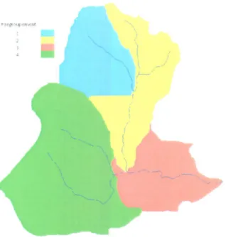 Figure  16 : Déflnltlon  des regroupements  utlllsés.