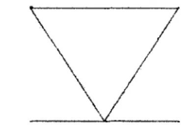 Figure 4.4  Visualisation des  rayons direct et  réfléchi sur le  mur  (source  ponc­
