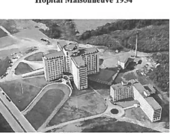 Illustration 2 Hôpital Maisonneuve 1954