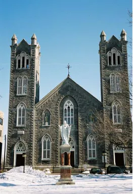 Figure 3.2 Église Saint-Laurent construite en 1835-1837. 