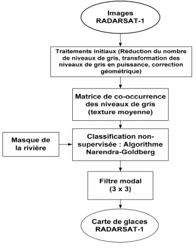 Figure 23 : Schéma des différentes étapes de classification de la méthode NSNG 