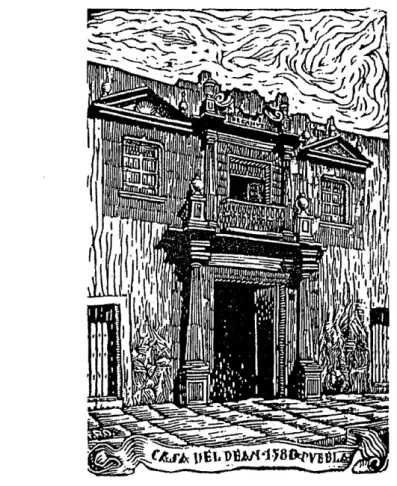 Fig  .4.l-  La Casa del Déan don Tomas de la Plaza 