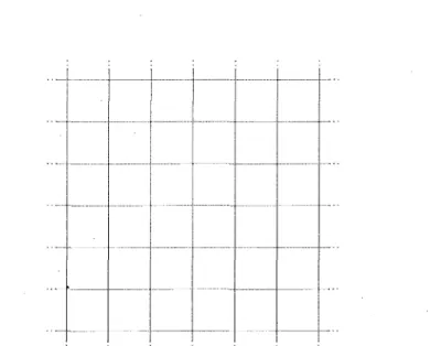 Figure 1.1: A 6x6 segment of a standard grid array in 2-dimensions 