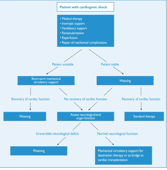 Figure 3: Treatment of patients with cardiogenic shock.