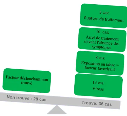 Figure 4 : Diagramme facteurs déclencheurs 