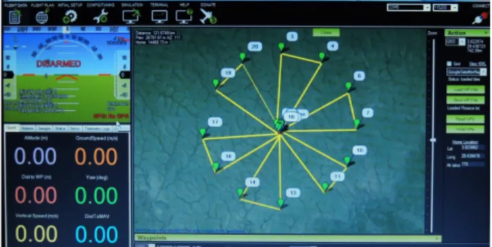 Figure 4. Flight window used to include information about the  flight (weather conditions, camera settings, flight time, …)
