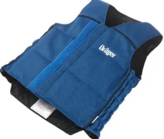 Figure 10. Gilet de refroidissement DRÄGER 