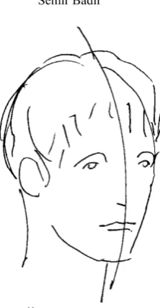 Fig. 4 : Esquisse de tête d’homme 11
