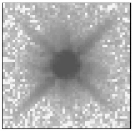 Figure 2: Composite F555W PC PSF based on 42 direct images of GRW+50D5824.