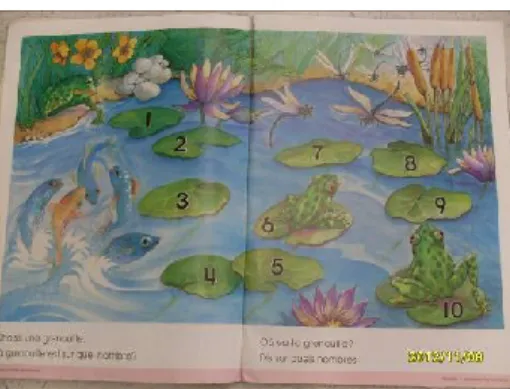 Figure 11 : Illustration « Des sauts de grenouilles » du grand livre « Interactions M