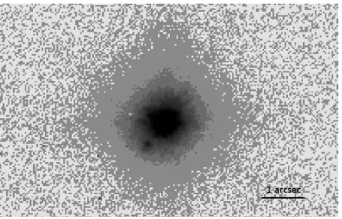 Figure 1. H-band image of WASP-93 with correction to 0.14 arcsec, which was taken with INGRID on the WHT in 2011